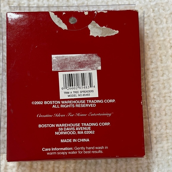 Boston Warehouse Holiday Spreader Set - Red, Green, White - Picture 4 of 4